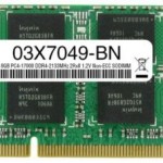 03X7049 - Lenovo Compatible 8GB PC4-17000 DDR4-2133MHz 2Rx8 1.2V Non-ECC SODIMM