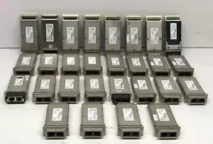 LOT OF 28 CISCO X2-10GB-LRM FIBER OPTIC TRANSCEIVER MODULE 10-2368-01