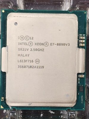 Intel XEON E7-8890 V3 SR21V 2.50GHZ 45MB L3 Cache 18 Cores LGA2011-1  Processor