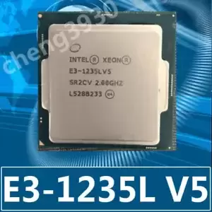 Intel Xeon e3-1235l v5 SR2LM 8MB 4 core 4 thread 25W LGA1151 CPU processor