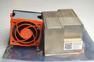 1pcs For DELL R710 Server Radiator + Fan TY129 90XRN CPU2 Upgrade Kit