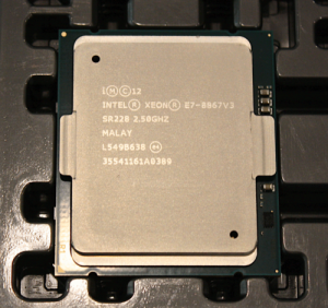 Intel Xeon E7-8867v3 16-Core 2.5GHz 45Mb 9.6GT/s LGA2011 CPU - SR228 - CLEAN!