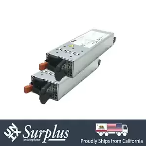 Lot of 2 Dell 502W PSU 80 Plus Gold Power Supply for PowerEdge R610 Server