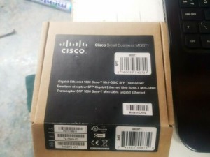 new Cisco MGBT1 Gigabit Ethernet 1000 Base-T Mini-GBIC SFP Transceiver