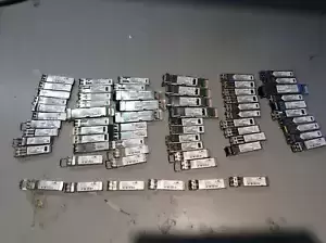 Lot of 66 Cisco Brokade Juniper Networks Intel Harmonic Transceiver Module