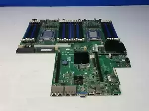 Intel Server Motherboard S2600G (Z / L ) P/N:G11481-355 w/ 2X xeon E5-2670V2