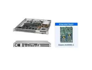 *NEW* Supermicro SYS-6018R-MD 1U Server wtih X10DRD-L Motherboard