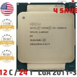 Intel Xeon E5-2690 V3 CPU 12-Cores 2.6 GHz 30MB LGA 2011-3 R3 Server SR1XN 135W