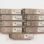 LOT of 9 CISCO GLC-SX-MM COM 30-1301-04 CNUIAFJAAC Transceiver Modules