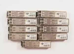 LOT of 9 CISCO GLC-SX-MM COM 30-1301-04 CNUIAFJAAC Transceiver Modules