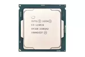 Intel Xeon E3-1230 V6 Qud-Core 8MB 3.50GHz LGA 1151 CPU P/N: SR328 Tested