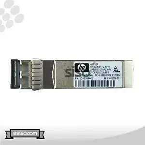 LOT OF 10 468508-001 HPE 8GBASE-SR SFP+ 850NM 300M DUPLEX LC MMF TRANSCEIVER