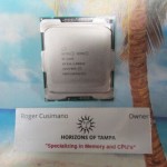 SR3LM  Intel Xeon W-2125 Quad-Core 4.00GHz 8.25MB LGA2066 Processor