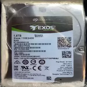 100% New ST1800MM0129 SEAGATE EXOS  1.8TB 12Gbs 10K.9 2.5'' SAS Hard Drive