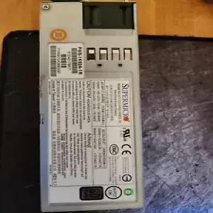 Supermicro PWS-1K62A-1R 1000W/1600W 1U 80-Plus Titanium Redundant Power Supply