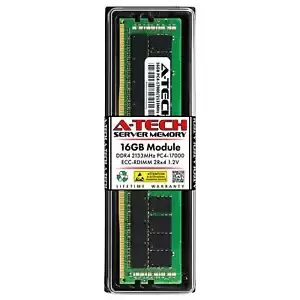 16GB PC4-17000 ECC REG RDIMM (Micron MTA36ADS2G72PZ-2G1 Equivalent) Memory RAM