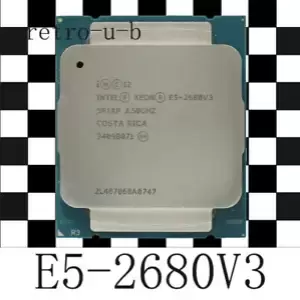Intel Xeon E5-2680 V3 2.5GHz SR1XP 12-Core LGA011-3 CPU Processor E5-2680V3