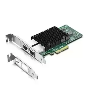 10Gb Rj45 Pci-E Network Card Nic, Compare To Intel X550-T2, With Intel X550-At
