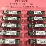 10x Genuine Cisco SFP-10G-SR 10-2415-03 V03 SFP+ module makeinMalaysia +60DaysW