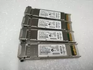 "Lot of 4" Cisco XFP-10GLR-OC192SR 10G XFP 10km 1310nm Transceiver Module