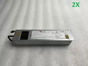 Lot of 2 Supermicro PWS-406P-1R 400W 1U 80+ Gold Switching Power Supply Tested