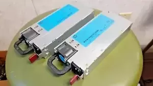 Lot of (2) HP 460 Watt (499249 / 499250) 12 Volt Server Power Supplies