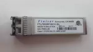 Finisar 10.3Gb/s RoHS 6 Compliant 1310nm SFP+ Transceiver (FTLF8528P3BCV)