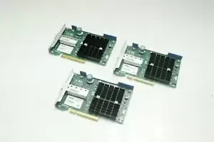 Set Of 3 Hp HSTNS-B003 HP Single-Port SFP 10Gbps LOM Server Network Adapter