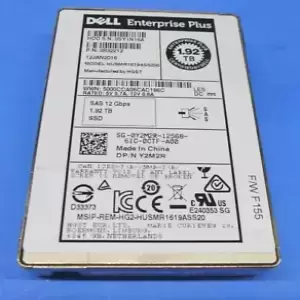 Dell Enterprise Plus 1.92TB 2.5" SAS SSD 12Gbps HUSMR1619ASS200 Y2M2R