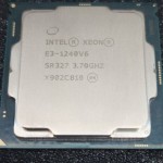 Intel Xeon E3-1240 V6 Processor Quad/4 Core  3.7GHz 8MB SR327 2JD79