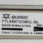 QLogic FTLX8571D3BCL-QL Class 1 850nm 10G SFP Transceiver Module