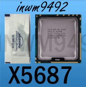 Intel Xeon X5687 3.6GHz Quad-Core (AT80614005919AB) CPU Processor