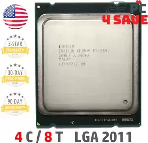 Intel Xeon E5-2643 3.30GHz 4-Core 10MB LGA2011 Server CPU Processor SR0L7 130W