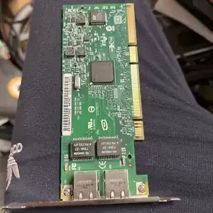 Intel pci 133 d33025 dual port server adapter!