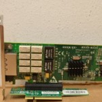 Silicom Dual Port Gigabit Ethernet Bypass Server Adapter PEG2BPI & RISER CARD