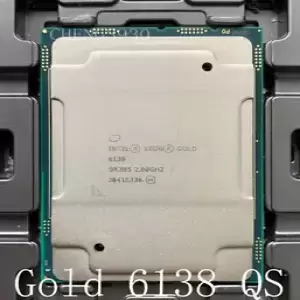 Intel Xeon Gold 6138 QS Beta 20 Core 2ghz 14nm 125w CPU processor