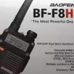 Baofeng BF-F8HP 3rd Gen 8-Watt Dual Band Two-Way Radio Hand Held VHF & UHF