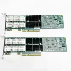 2x Mellanox MHRH2A-XSR Infiniband Dual Port PCI-E Server Host Channel Adapters