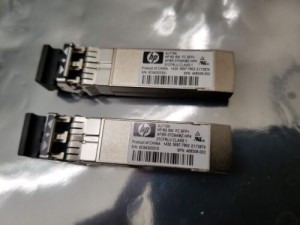 2x HP AJ718A 468508-002 5697-7802 8Gb SW FC SFP+ Transceiver AFBR-57D9AMZ-HP4