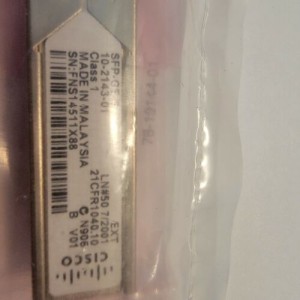 Original CISCO SFP-GE-S 10-2143-01 TRANSCEIVER MODULE