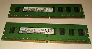 Samsung 8GB (2x4GB) RAM PC4-17000 DDR4-2133 Desktop SDRAM M378A5143DB0-CPB