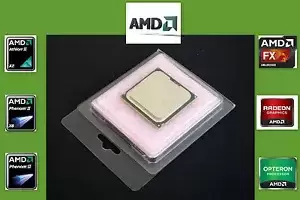 Intel AMD CPU Clam Shell Blister Pack with Anti Static Foam Pad - Qty 40 - New