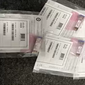 Lot of 10 NEW SEALED Genuine Cisco ONS-SC+-10G-LR SM LR Transceiver   10-2618-01