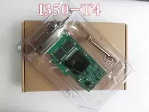 Intel I350-T4V2 I350-T4 PCI-E Quad Port RJ45 Gigabit Server Adapter OEM US