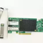 HP NC552SFP DUAL PORT 10Gb SFP+ SERVER ADAPTER PCI-e OCE11102 615406-001 W/SFP