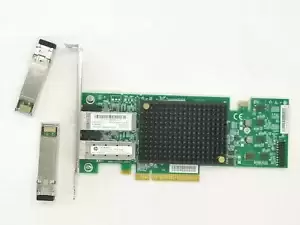 HP NC552SFP DUAL PORT 10Gb SFP+ SERVER ADAPTER PCI-e OCE11102 615406-001 W/SFP