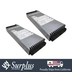 Lot of 2 Supermicro PWS-1K01-1R 1000W PSU Coin Miner 80+ Titanium Power Supply