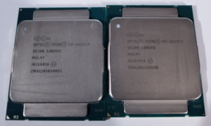 Pair Intel Xeon E5-2623V3 Server CPU Processor @ 3.00GHz LGA2011 SR208
