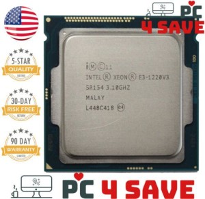 Intel Xeon E3-1220 V3 SR154 3.1GHz 8MB 4-Core LGA 1150 Workstation Processor 80W