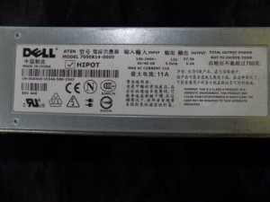 Used Dell PowerEdge 2850 Server Power Supply D3163 7000814-0000 A00 MAX 700W